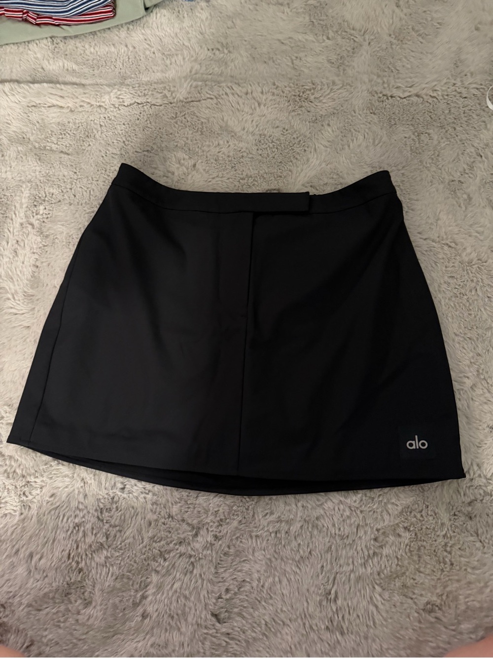 ALO Yoga Black Mini Skirt